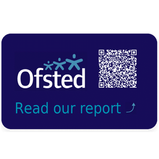 Ofsted logo & QR code- About Fareport Page