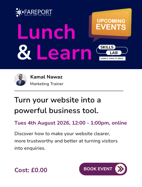 Website Optimisation Lunch & Learn Session