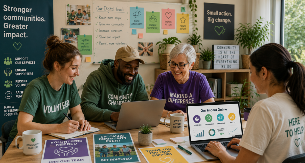 Digital marketing skills for the Essex community & voluntary sector