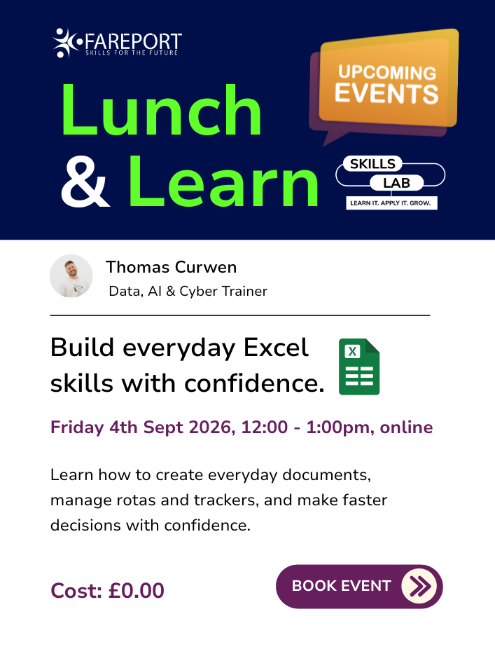 Excel Lunch & Learn course