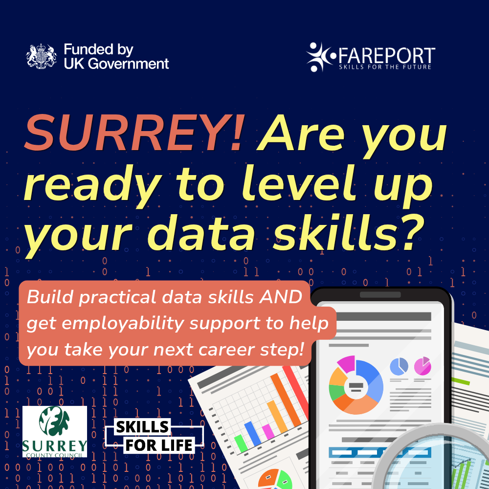 SURREY — READY TO LEVEL UP YOUR DATA SKILLS